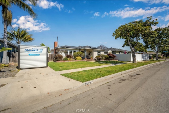 2731 N Rutgers Ave, Long Beach, CA 90815 - view of front of property with roof mounted solar panels