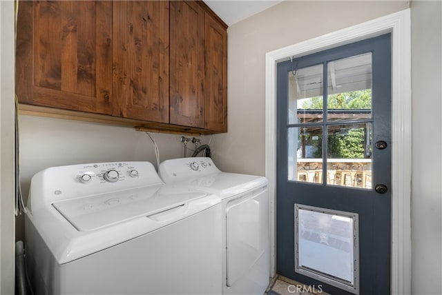 2731 N Rutgers Ave, Long Beach, CA 90815 - laundry room featuring washer and clothes dryer and cabinet space