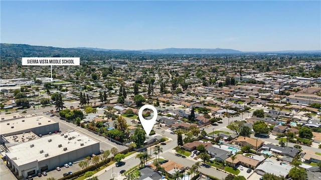 180 N De Lay Ave, Covina, CA 91723 - drone / aerial view of a mountainous background