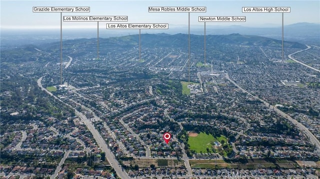 2204 Ruiz Pl, Hacienda Heights, CA 91745 - drone / aerial view of a mountainous background