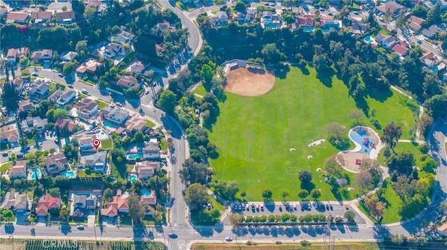 2204 Ruiz Pl, Hacienda Heights, CA 91745 - aerial view of property and surrounding area with nearby suburban area