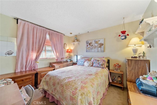 2204 Ruiz Pl, Hacienda Heights, CA 91745 - bedroom featuring carpet floors and a textured ceiling