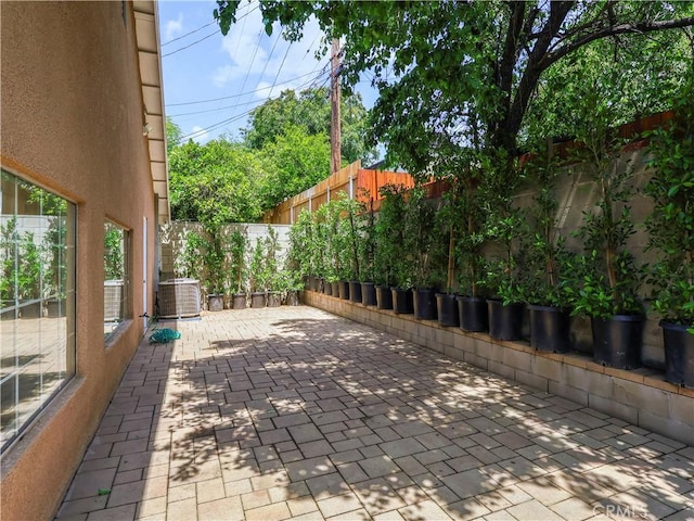3627 Virginia St, La Crescenta, CA 91214 - view of patio / terrace featuring cooling unit and a fenced backyard