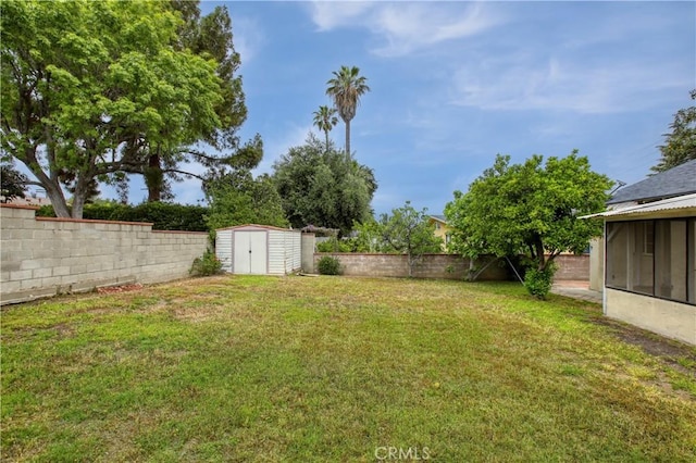 10345 Sherman Grove Ave, Sunland, CA 91040 - view of yard with a shed and an outbuilding
