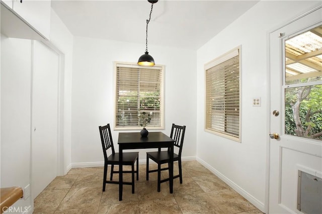 10345 Sherman Grove Ave, Sunland, CA 91040 - dining area with plenty of natural light and baseboards