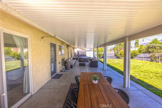 1388 E 39th St, San Bernardino, CA 92404 - view of patio / terrace featuring outdoor dining area