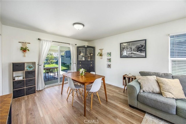 1388 E 39th St, San Bernardino, CA 92404 - dining space featuring wood finished floors