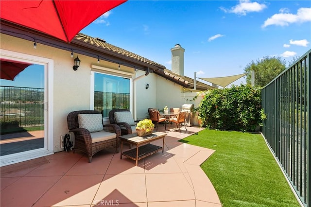 27345 Via Capri, San Juan Capistrano, CA 92675 - view of patio with outdoor dining space