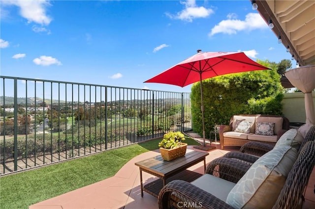 27345 Via Capri, San Juan Capistrano, CA 92675 - view of patio with outdoor lounge area