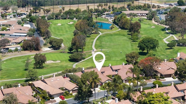 27345 Via Capri, San Juan Capistrano, CA 92675 - aerial view of property and surrounding area featuring a golf club, a large body of water, and nearby suburban area