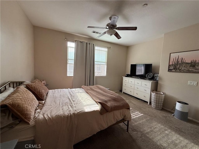 28282 Socorro St Unit 100, Murrieta, CA 92563 - bedroom featuring carpet flooring, ceiling fan, and baseboards