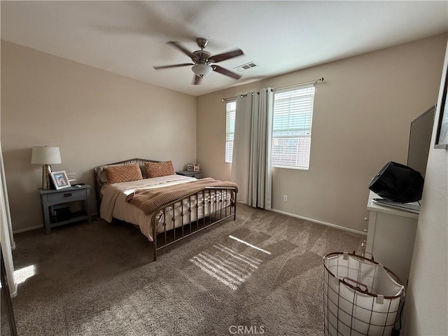 28282 Socorro St Unit 100, Murrieta, CA 92563 - carpeted bedroom featuring baseboards and ceiling fan
