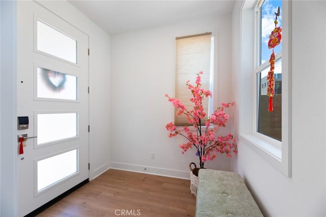 188 Merit, Irvine, CA 92618 - entrance foyer with light wood-style flooring and baseboards