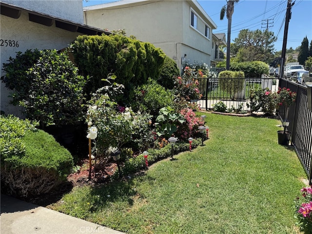 view of yard