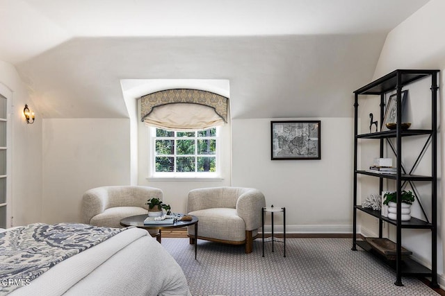741 Burleigh Dr, Pasadena, CA 91105 - carpeted bedroom with lofted ceiling