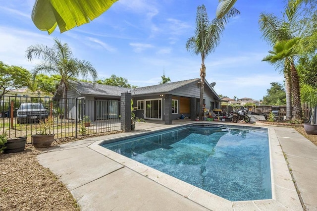 2348 Watson Way, Vista, CA 92081 - view of swimming pool featuring fence and a patio