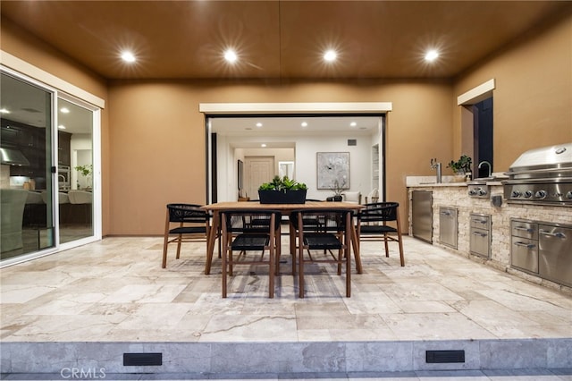 28 Dogwood, Lake Forest, CA 92630 - view of patio / terrace with area for grilling and outdoor dining space