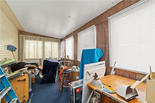 527 W Olive Ave, Monrovia, CA 91016 - sunroom / solarium featuring lofted ceiling