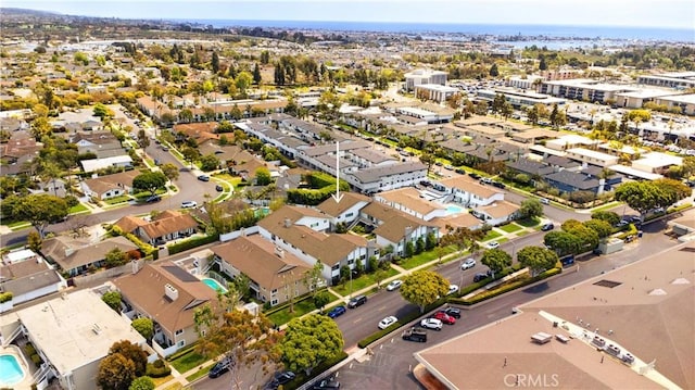 aerial perspective of suburban area