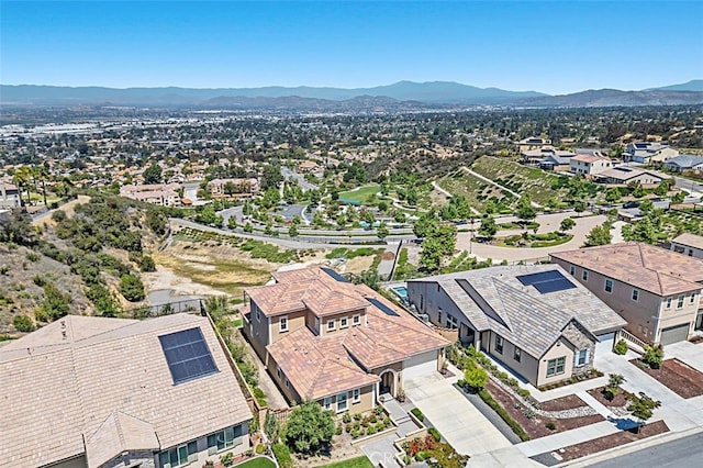2521 Chad Zeller, Corona, CA 92882 - aerial view of residential area featuring a mountainous background