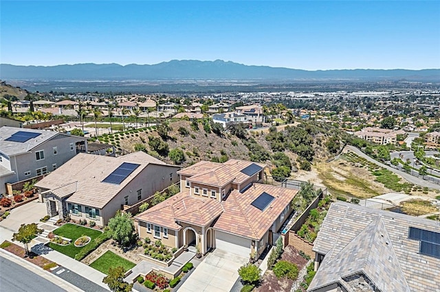 2521 Chad Zeller, Corona, CA 92882 - aerial perspective of suburban area with mountains