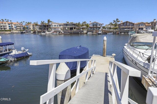 2120 Jamestown Way, Oxnard, CA 93035 - dock area with a water view and a residential view