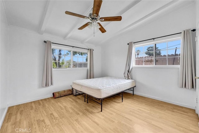 6109 N Traymore Ave, Azusa, CA 91702 - bedroom featuring light wood finished floors, multiple windows, and baseboards