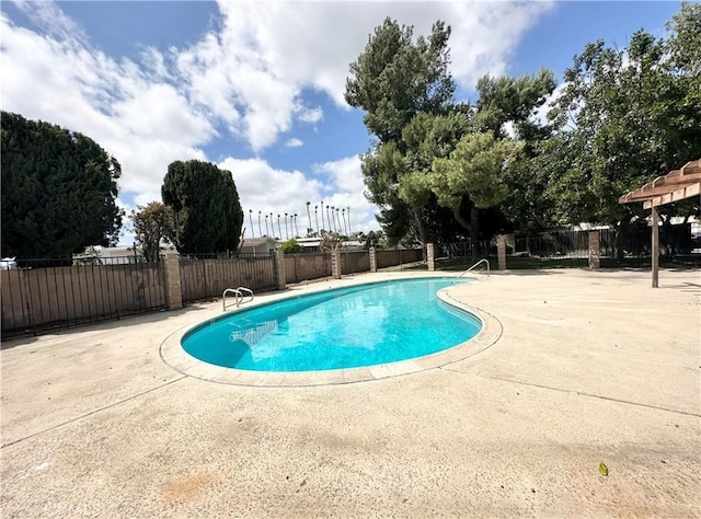 128 Fairview St Unit 1, Santa Ana, CA 92704 - view of pool featuring a patio and fence