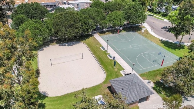 aerial view