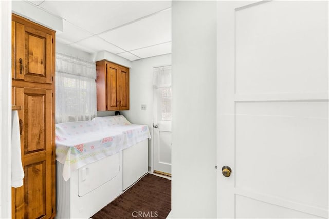 10608 Beak Ave, South Gate, CA 90280 - laundry room featuring cabinet space and washer and clothes dryer