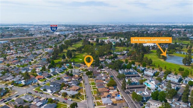 10608 Beak Ave, South Gate, CA 90280 - aerial view of property's location with nearby suburban area