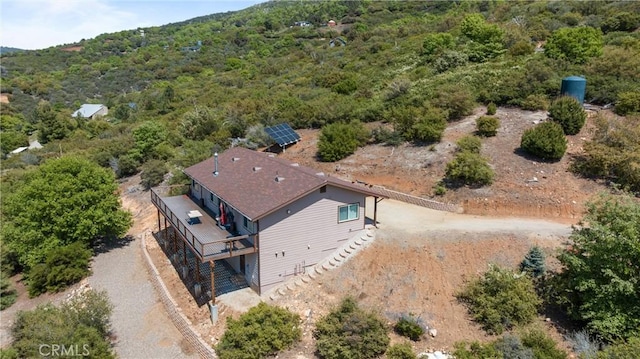 7525 Starlight Way, Julian, CA 92036 - aerial view of property and surrounding area