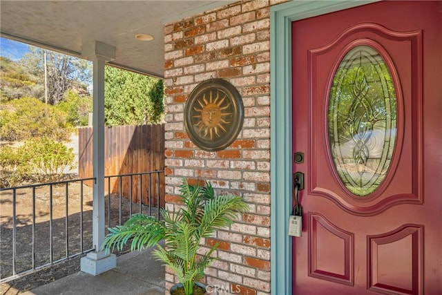 15632 Little Peak Rd, Hidden Valley Lake, CA 95467 - entrance to property featuring brick siding and fence