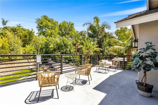22602 Manalastas Dr, Lake Forest, CA 92630 - view of patio featuring a balcony