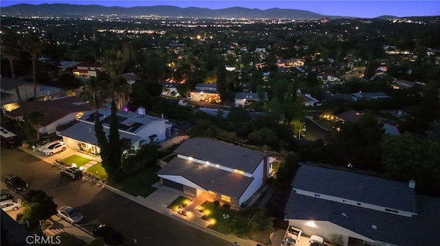 5932 Ellenview Ave, Woodland Hills, CA 91367 - aerial view of a mountainous background