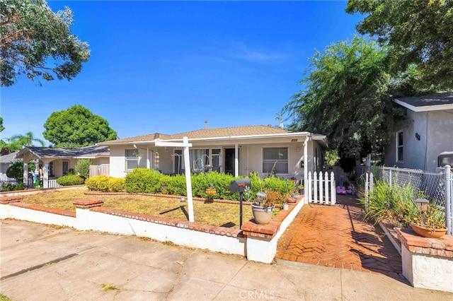 222 W 8th Ave, Escondido, CA 92025 - view of front of property featuring fence and stucco siding