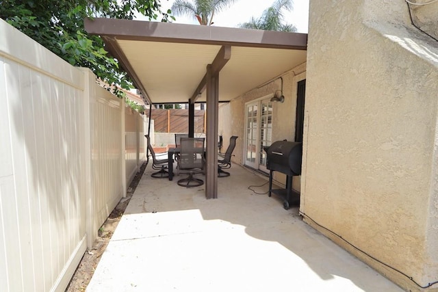 10260 Santa Rosa Ct, Rancho Cucamonga, CA 91730 - view of patio / terrace with outdoor dining area and grilling area