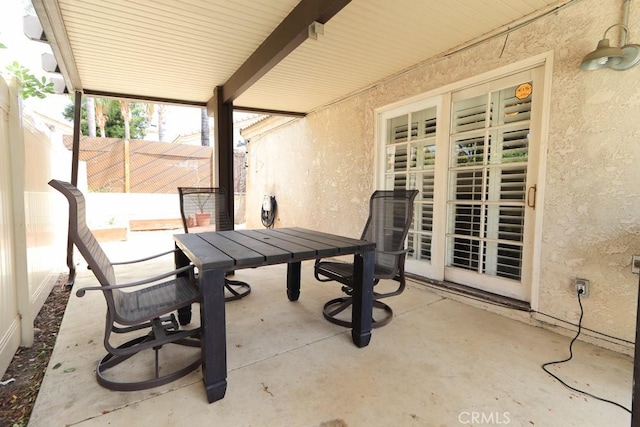 10260 Santa Rosa Ct, Rancho Cucamonga, CA 91730 - view of patio / terrace with outdoor dining area