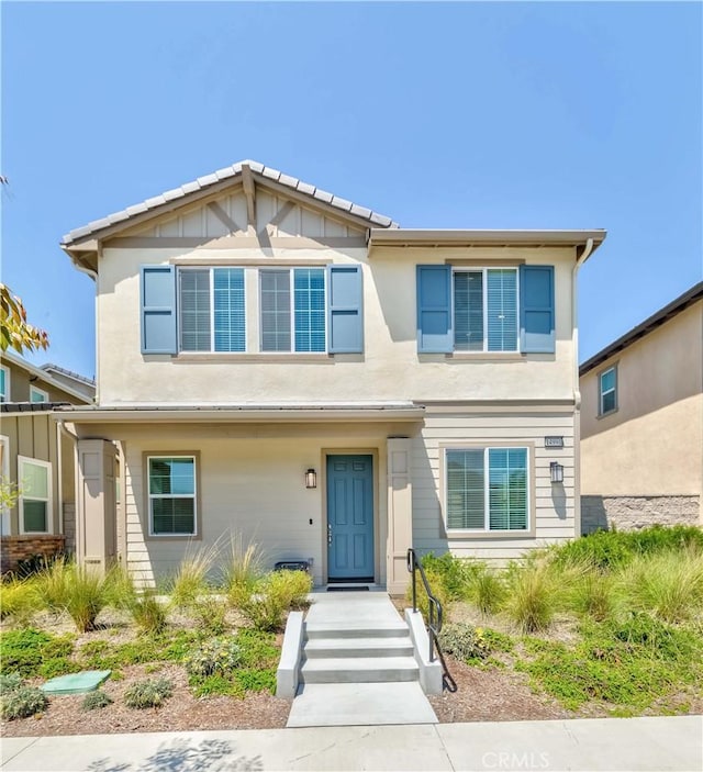 14991 Cavetto Ln, Fontana, CA 92336 - view of front of property featuring stucco siding