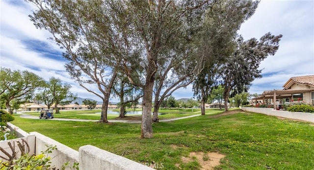 4919 Oakhurst Ave, Banning, CA 92220 - surrounding community featuring a yard and a water view