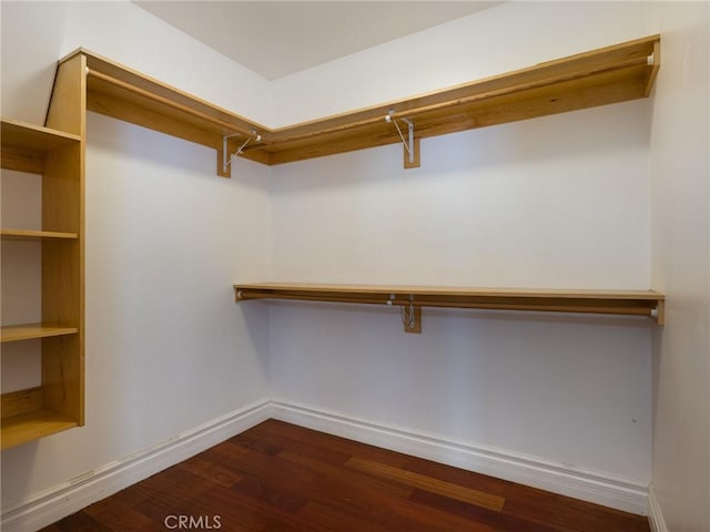 229 N Juanita Ave Unit B, Redondo Beach, CA 90277 - walk in closet featuring dark wood-style floors
