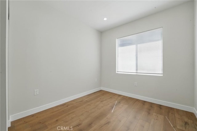 8142 Vantage Ave, North Hollywood, CA 91605 - unfurnished room featuring light wood-type flooring and baseboards