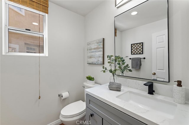15283 Rousseau Ln, La Mirada, CA 90638 - half bathroom with toilet and vanity
