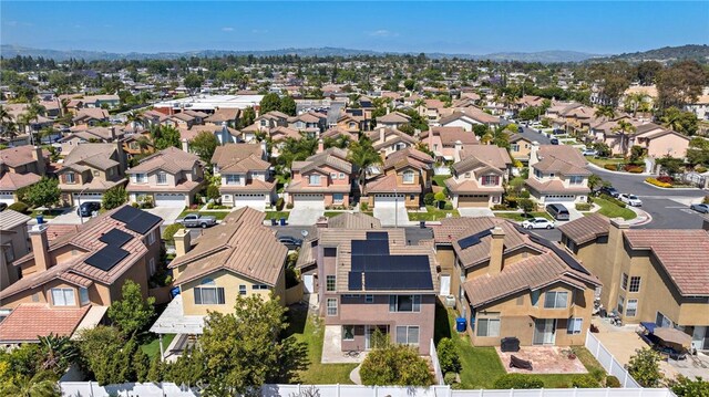 15283 Rousseau Ln, La Mirada, CA 90638 - aerial perspective of suburban area featuring mountains