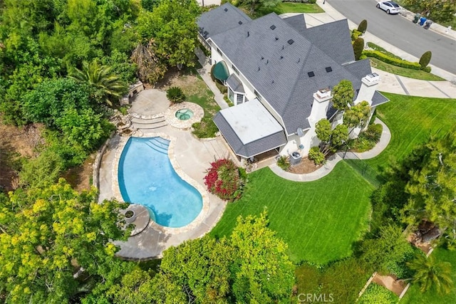 2484 Chauncy Pl, Riverside, CA 92506 - view of subject property with a pool area