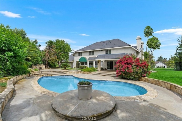 2484 Chauncy Pl, Riverside, CA 92506 - view of pool featuring a patio area