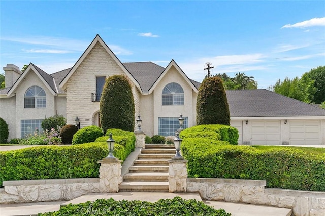 2484 Chauncy Pl, Riverside, CA 92506 - view of front of house with stucco siding and stone siding
