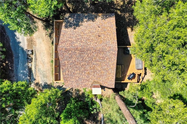 698 W Victoria Ct, Lake Arrowhead, CA 92352 - aerial view of property and surrounding area