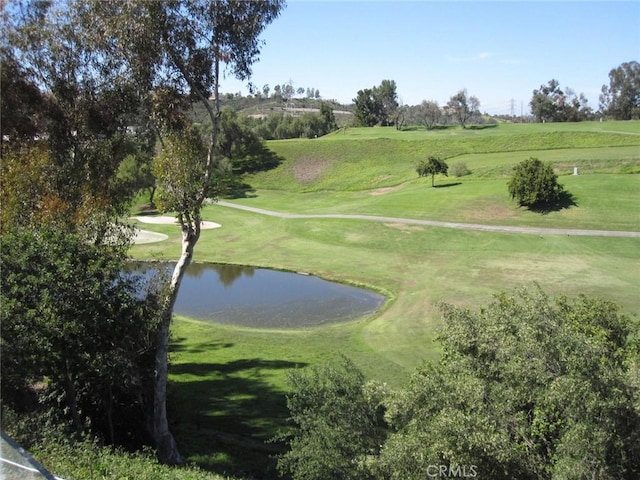 26925 Via Grande, Mission Viejo, CA 92691 - view of property's community featuring view of golf course, a water view, and a yard