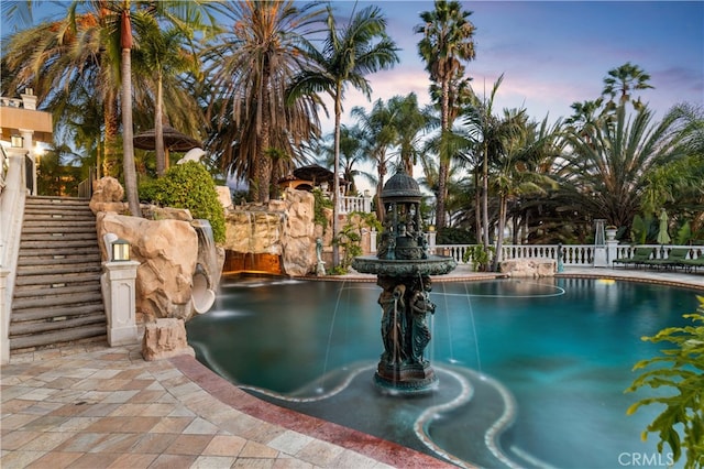 1782 Chota Rd, La Habra Heights, CA 90631 - view of swimming pool